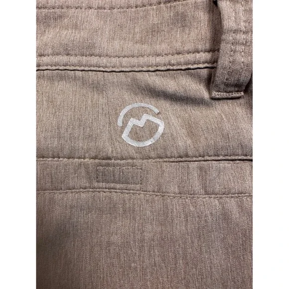 Magellan Shorts Men 38 Tan Fish Gear Water Repellent Cargo Fishing Heather - Picture 5 of 6